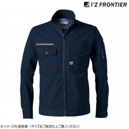 アイズフロンティア ストレッチオックスワークジャケット 02 ネイビー LL 3150