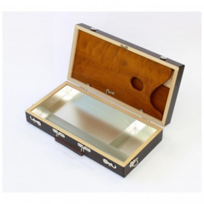 クサカベ スケッチ箱(木箱) GE (大半長型角丸パレット)