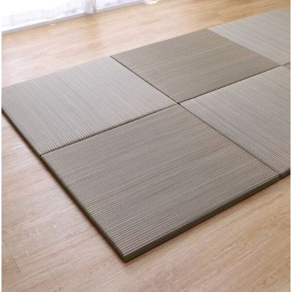 敷物 ユニット畳 ふわかる BE ベージュ 約82x82cm 1枚 単品