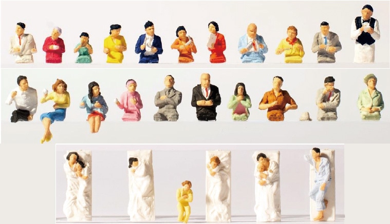 カトー (HO) 6-515 夢空間の乗客セット カトー 6-515 ユメクウカンノジョウキャクセット