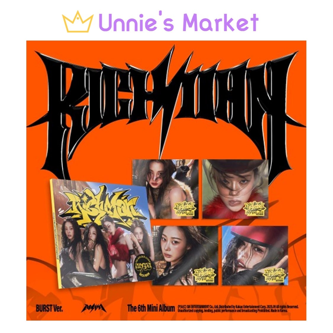 [SET] aespa [Rich Man] BURST Ver. + Free Photocard 1EA(fan-made) 7,958円