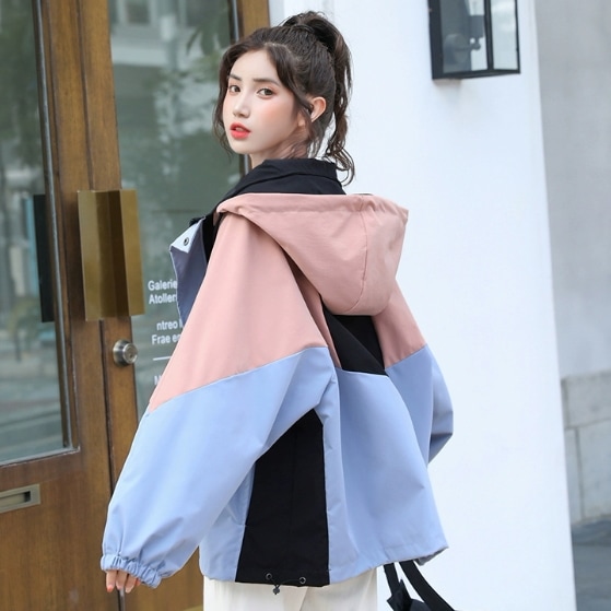 アウター ジャケット 上着 長袖 オーバーサイズ 前開き ボタン ファスナー ポケット フード付き かわいい 大人可愛い きれいめ シンプル カジュアル 大人 上品 おしゃれ かっこいい 大人女子