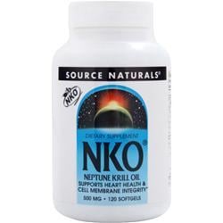 SOURCE NATURALS社 NKO ネプチューン クリル オイル(500mg) 120ソフトジェルカプセル