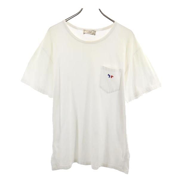 半袖 Tシャツ M オフホワイト系 ポケT メンズ