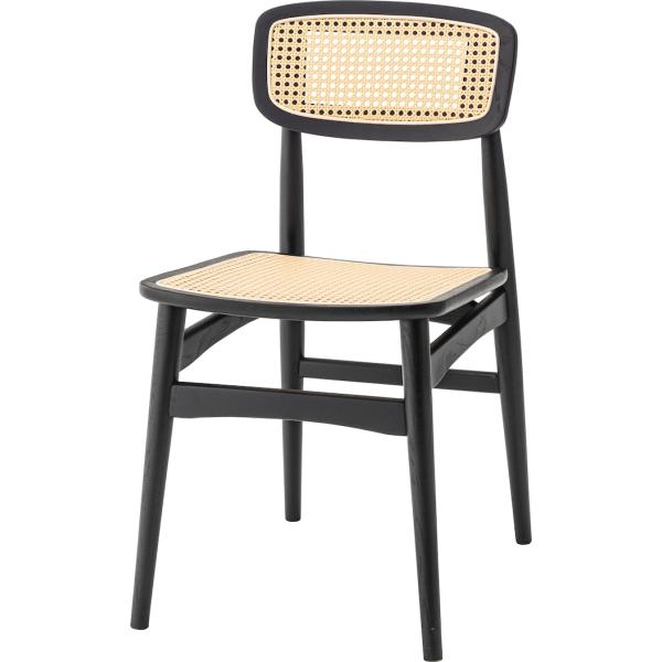 オークとかごめ編みのシンプルモダンなダイニングチェア form モダン 北欧 ジャパンディ ダイニング キッチン ダイニングキッチン チェア