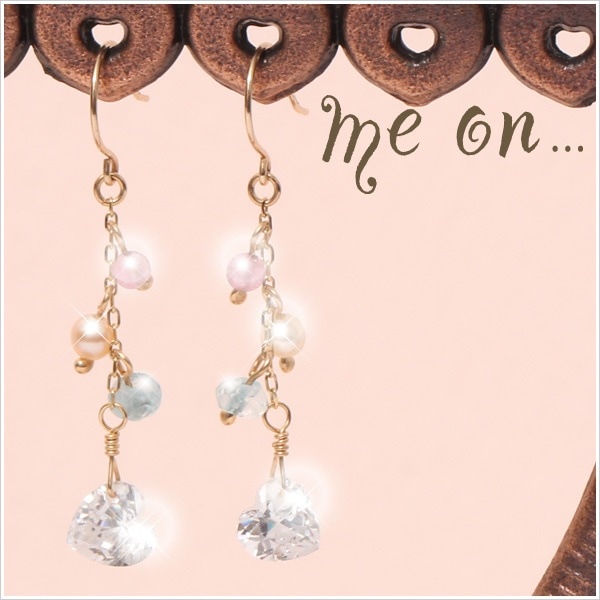 ☆人気☆【MONDAY EDITION】☆CLEAR DEWDROPS HOOP EARRING.S☆ MONDAY EDITION CLEAR DEWDROPS HOOP EARRINGS ピアス
