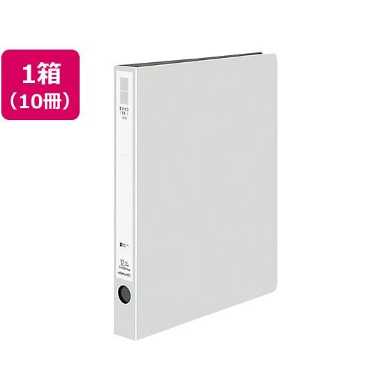 リングファイルERPP A4タテ 背幅39 ライトグレー10冊 コクヨ ﾌ-UR430NLM