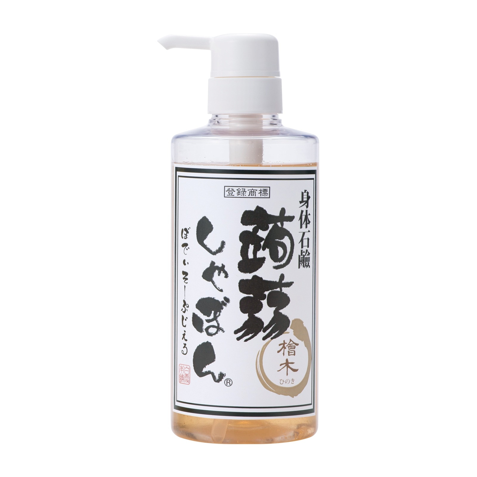 蒟蒻ぼでぃそーぷじぇる ひのき / 500g