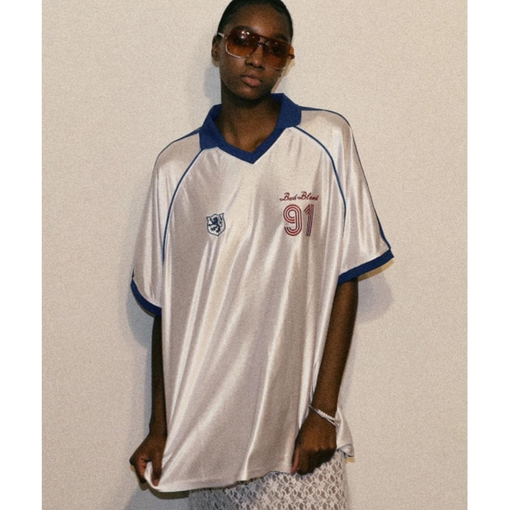 BADBLOOD 91 Soccer Shirt White w-tee24-057