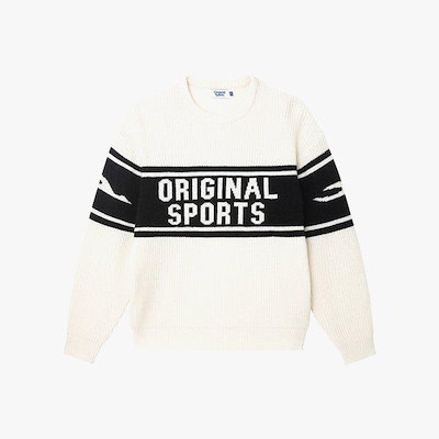 [] BIG LOGO SWEATER CREM PO3MT24W721