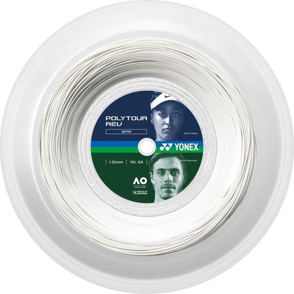 Yonex ヨネックス ポリツアーレブ 125 200m テニス 硬式ガット PTR125R2-011
