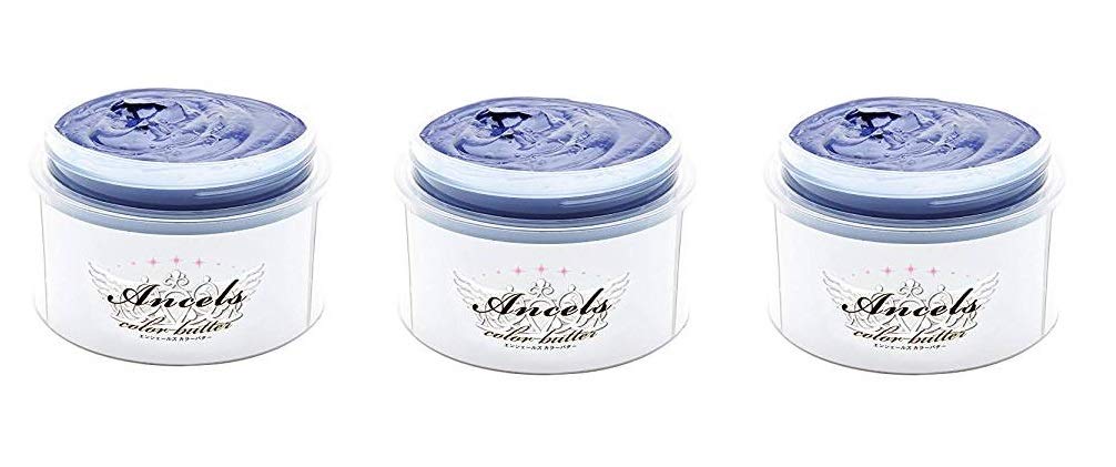 【3個セット】エンシェールズ カラートリートメントバター 200g ネイビーブルー