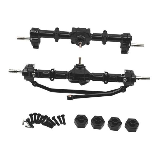 1:12 フロントおよびリア アクスル ハウジング セット12mm コネクタ フロント リア ブリッジ 完全なアクスル セット に適用 MN168