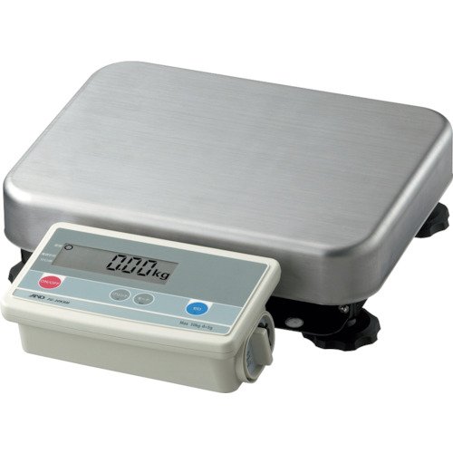 A&D デジタル台はかり/ポール無 FG-30KBM ひょう量:30kg 最小表示:0.005kg 皿寸法:300(W)*380(D)mm 検定無 計量法準拠製品