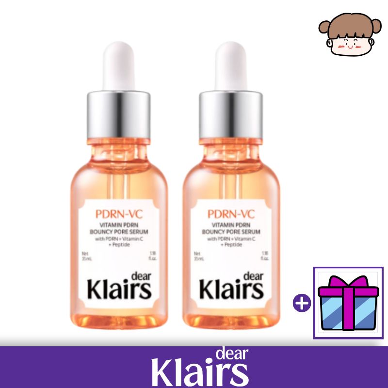 【１＋１／NEW／ハリ・キメ ケア】PDRNビタペプチド毛穴リペアセラム, 35ml ２個／美容液 PDRN セラム ビ＋タミン セラム ハリ 弾力 エイジング ケア 毛穴 シワ改善み たるみ ゆらぎ