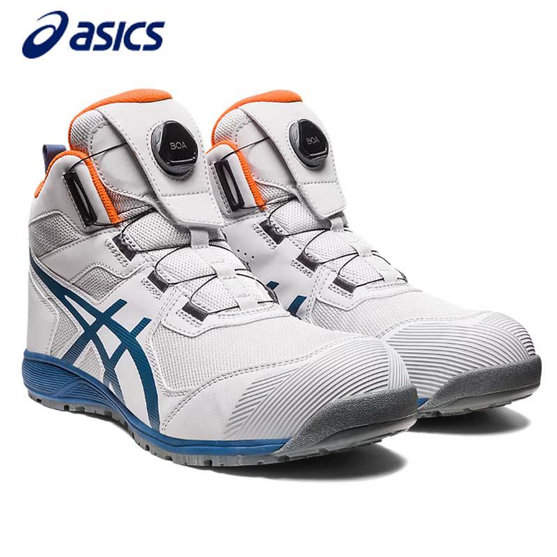 アシックス 安全靴 ウィンジョブ CP214 TS BOA 2E相当 ハイカットグラシアグレーグランドシャーク 26.5cm セーフティシューズ 作業靴 先芯 1271A056 14,001円