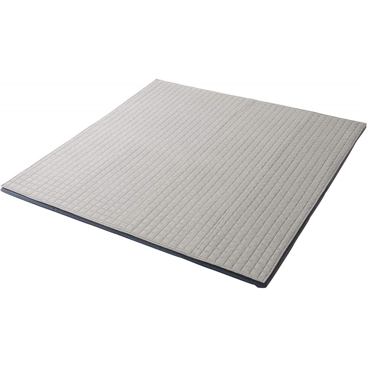 【I】セルタン(CELLUTANE) ラグマット ZONIA Mサイズ 191×191cm アッシュグレー　プレイマット 厚手 クッションマット 【受注生産品】グ 水洗い 20,800円