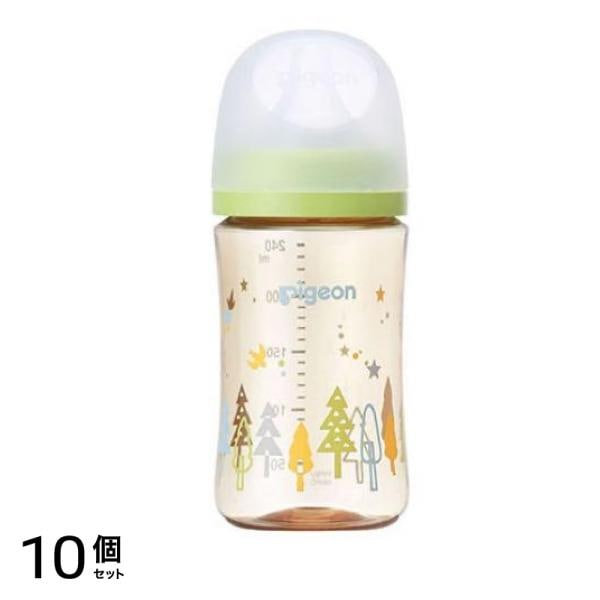 ピジョン 母乳実感 哺乳びん(プラスチック製) Tree 240mL 10個セット