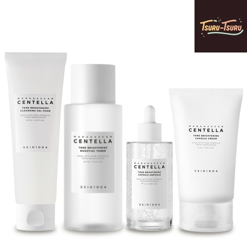 【トーンブライトニング 4種 セット】 トーンブライトニング洗顔フォーム 125ml+ブースティング トナー 210ml +カプセルアンプル 50ml +カプセル クリーム 75ml