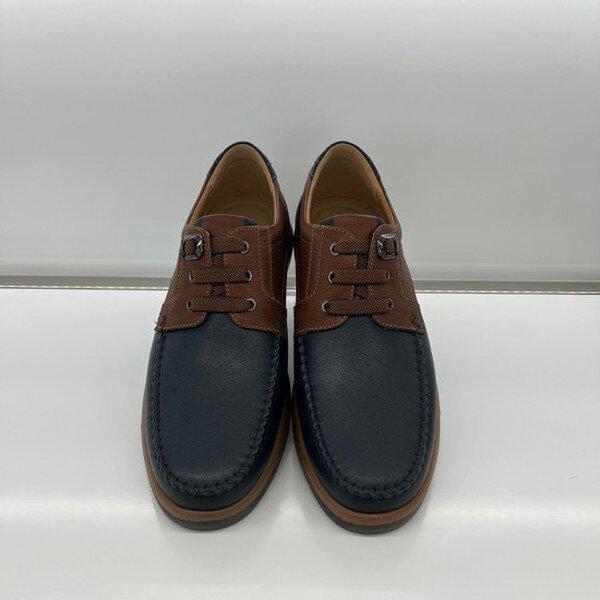 男性足の甲バンディング軽量ボート靴 LCMC87U41359_KJ