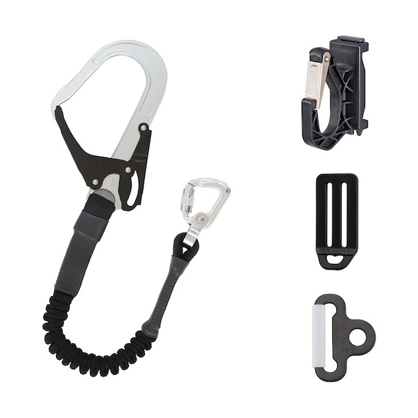 TJMデザイン HJRCL4BK 着脱式補助ロープ蛇腹 L4 メーカー直送