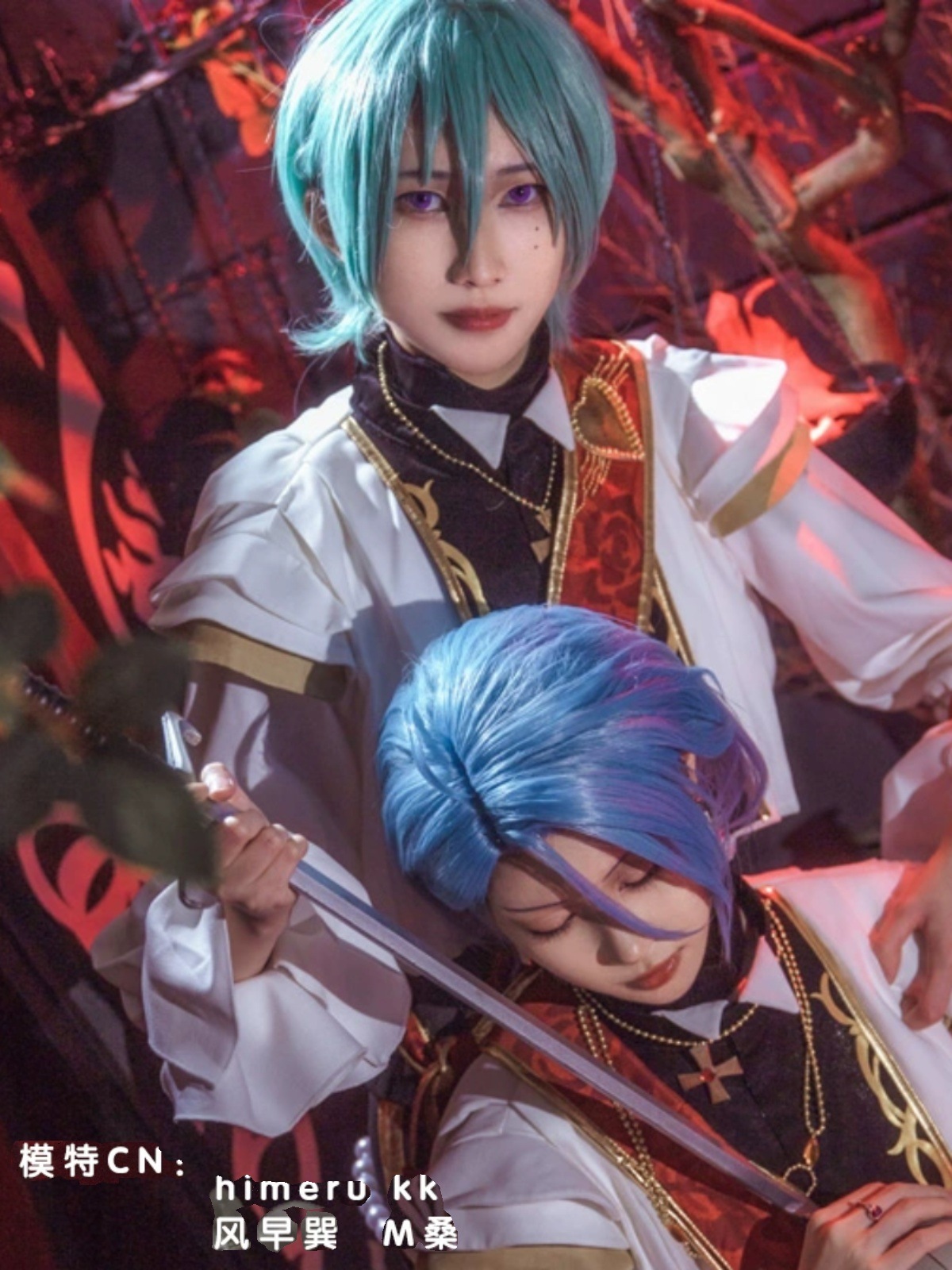 アイドルドリームフェスティバル2 ロマンティックデート HiMERU 風早巽 琥珀 ライゼ コスプレ衣装