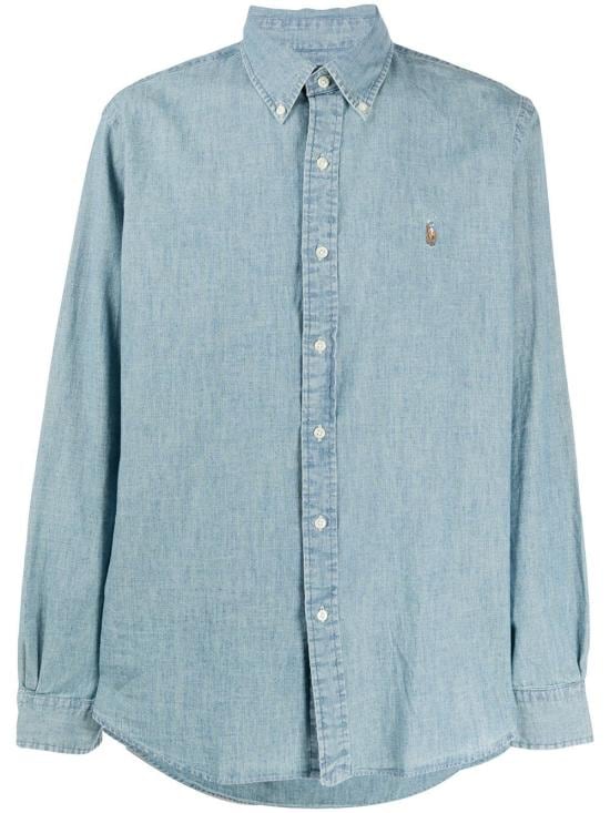 POLO RALPH LAUREN Men Long Tops 710792042 001 CHAMBRAY