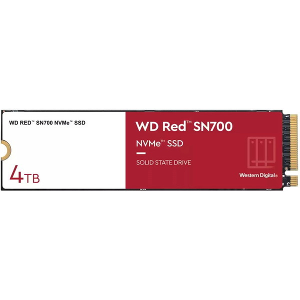 WDS400T1R0C WD Red SN700 [M.2(Type2280) SSD PCI-Express Gen3 NVMe 4TB]
