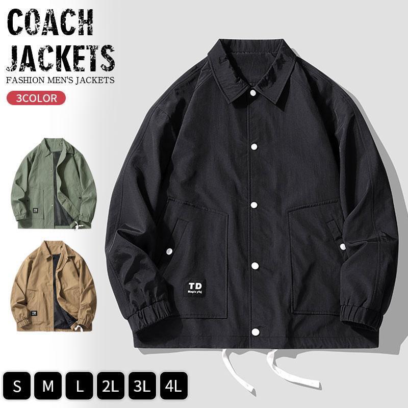 【送料無料】コーチジャケット メンズ ビルバン アメリカンワーク ブルゾン アウター アメカジ ワークス アウトドア ストリート おしゃれ ジャケット
