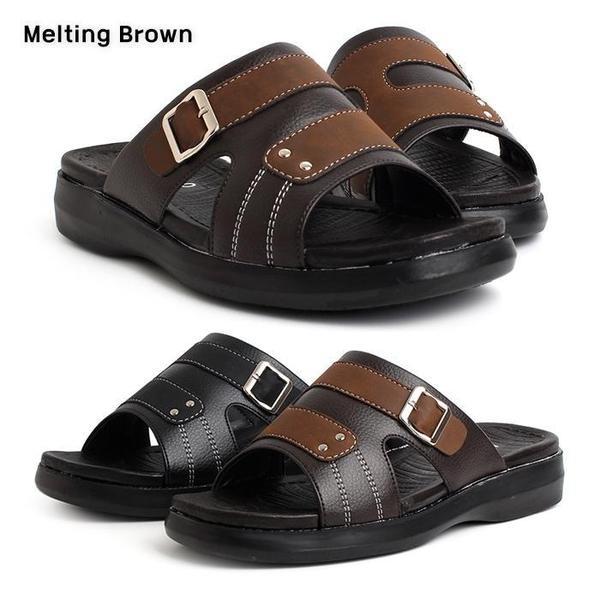 男性バックル スリッパ クッション 室内履き 3.5cm 5,160円