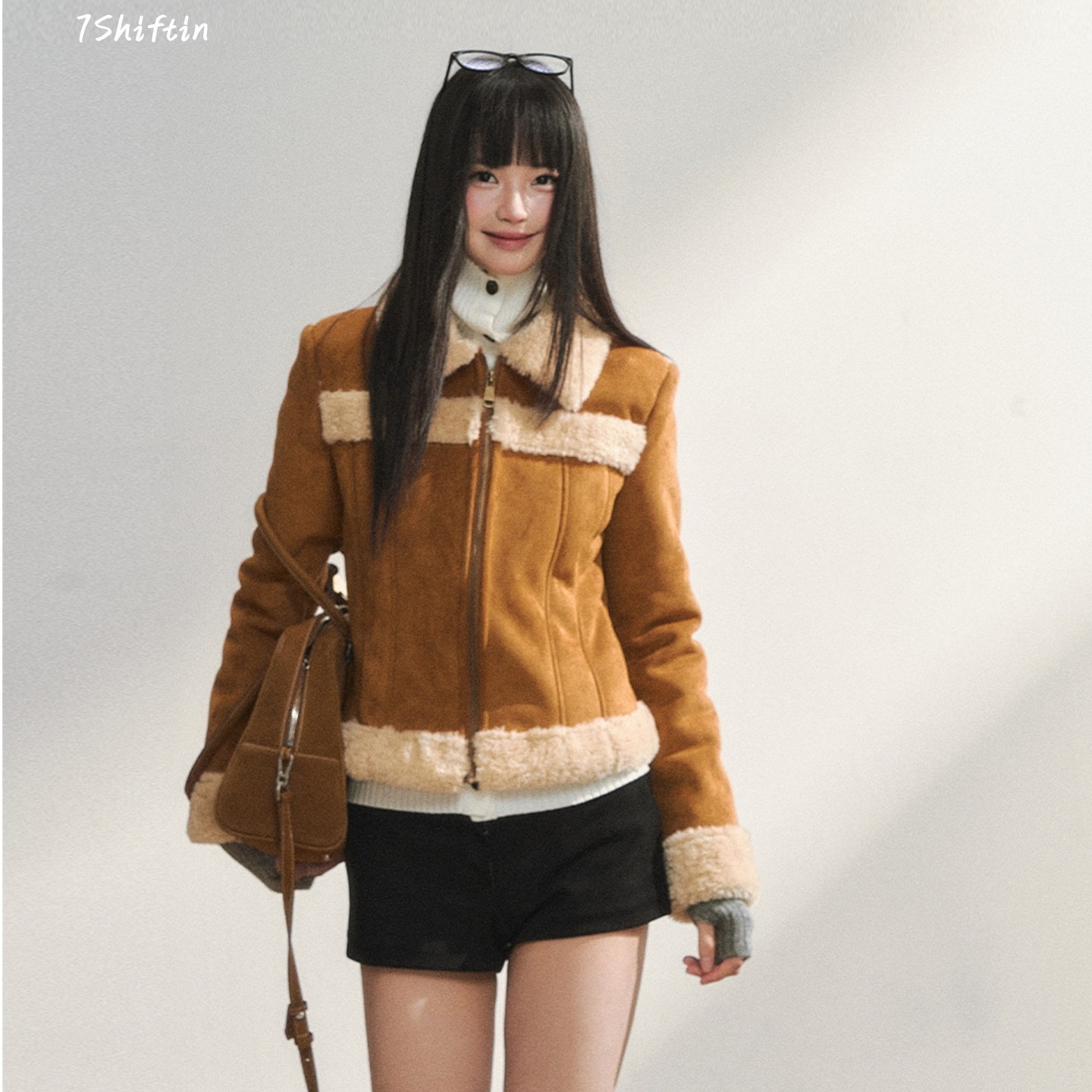 防寒 レトロサイズ 2025秋冬 あったか 韓国っぽ レディース アウター羽織るかわいいジップアップ ジャケット暖かい シルエットファッション裏 ショート丈 厚手 フリース長袖トレンド
