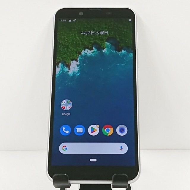 Android One S5 S5-SH Y!mobile クールシルバー 送料無料 本体 c11114