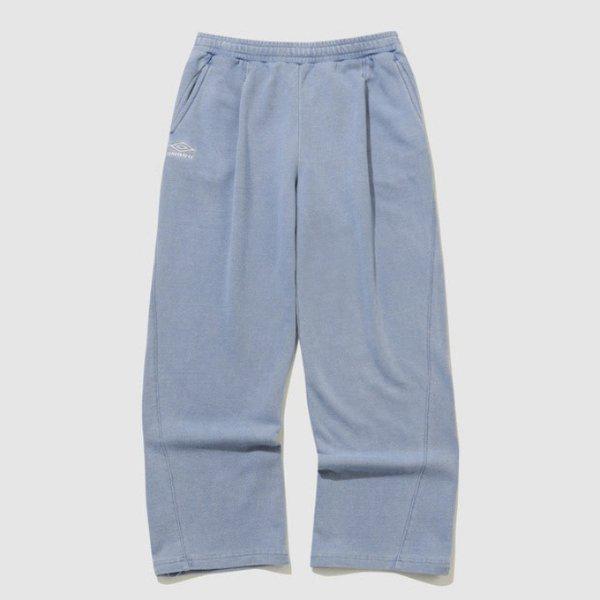 パンツ VQA UR123CFP21-LDN HBL オムグレイ ビンテージ ワイド ジョガー 2WAY スウェットパンツ LIGHT DENIM