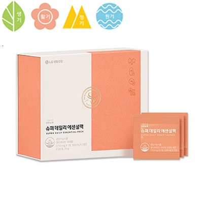 スーパーデイリーエッセンシャルパック/マルチビタミン/8週間分/ビタミン12種/ミネラル6種