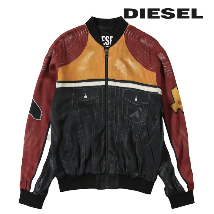 ボンバージャケット メンズ J-MOLL レザー風グラフィックデザインプリント 薄手 die-m-o-f4-040