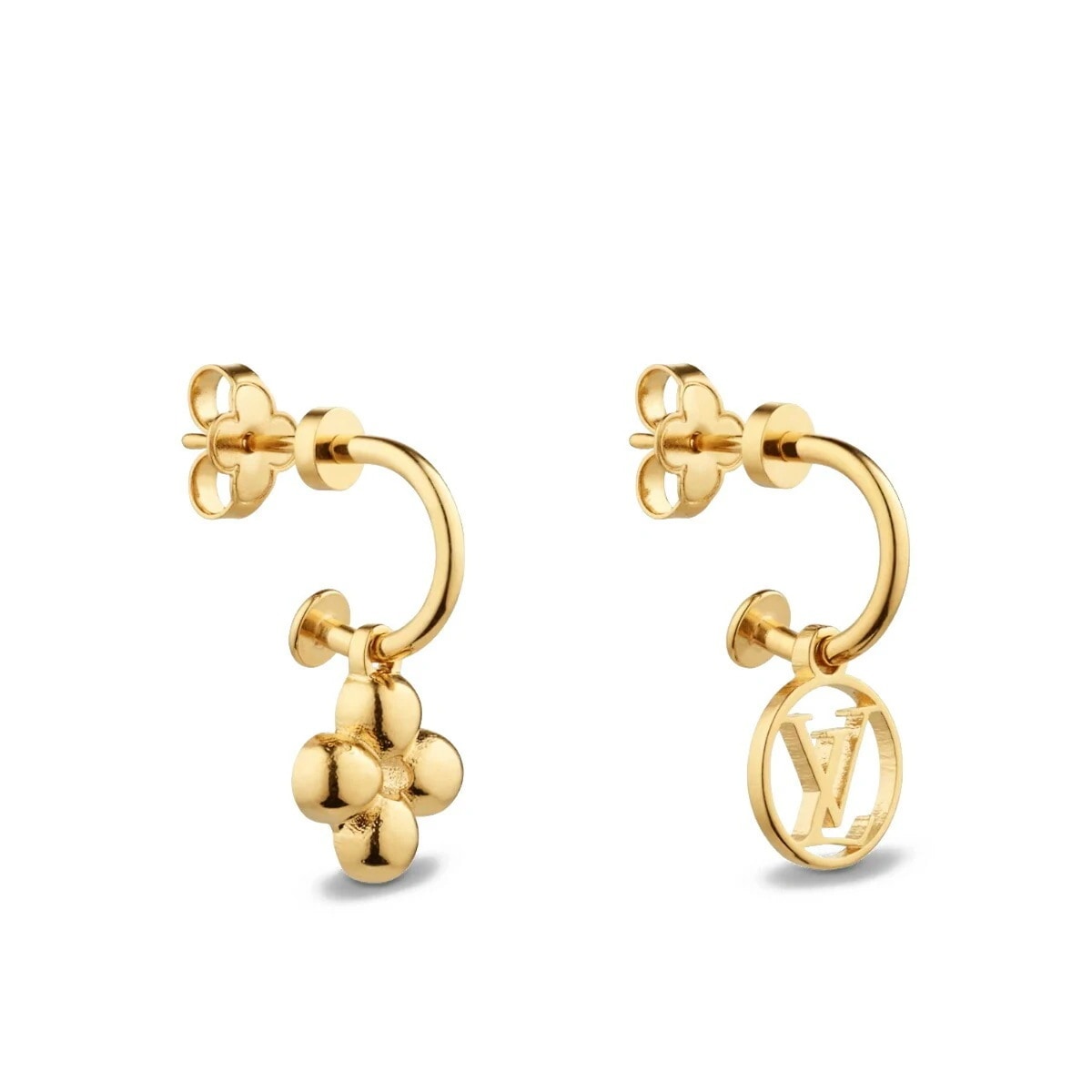 LV ピアス ブルーミング ゴールド M64859