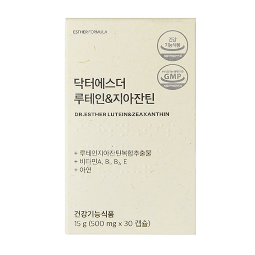 韓国健康食品-女エスザフォーミュラドクタールテイン&ジアザンチン(30カプセル1ヶ月分) 1箱-KFOOD