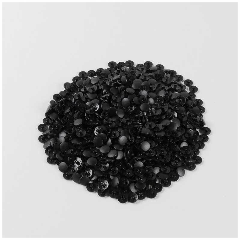 清原　ワンタッチプラスナップ10ミリ 1000組 BK　SUN17-45G