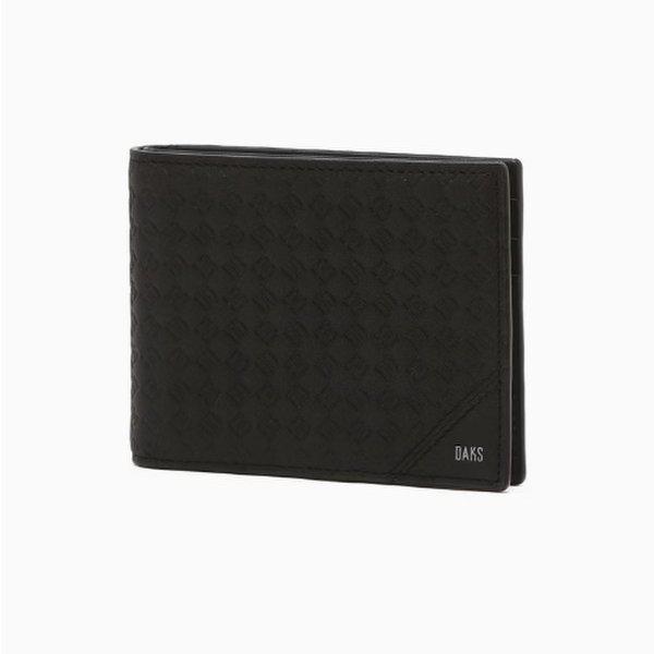 ルイスバイヤーズ ブラック スリム二つ折り財布 DBWA5F735BK