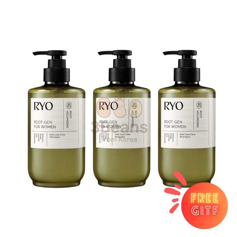 [大容量企画] ルートゼン 女性脱毛シャンプー 515mL+515mL+515mL 総1545mL /漢方脱毛シャンプー/大容量/弱酸性/女性/女性抜け毛シャンプー/ヘアボリューム/頭皮鎮静