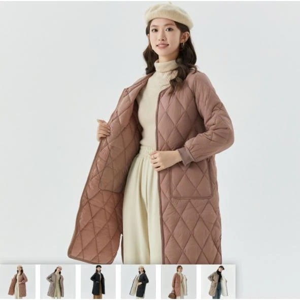 キルティングコート コート レディース ロング ブルゾン 中綿ジャンパー キルティング 中綿コート コート アウター ロングコート カジュアル 軽い ゆ