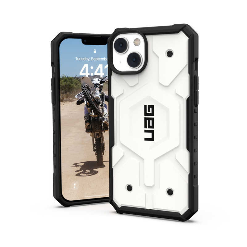 UAG　MagSafe対応PATHFINDER ホワイト iPhone 14 Plus用　UAGIPH22LAMSWH