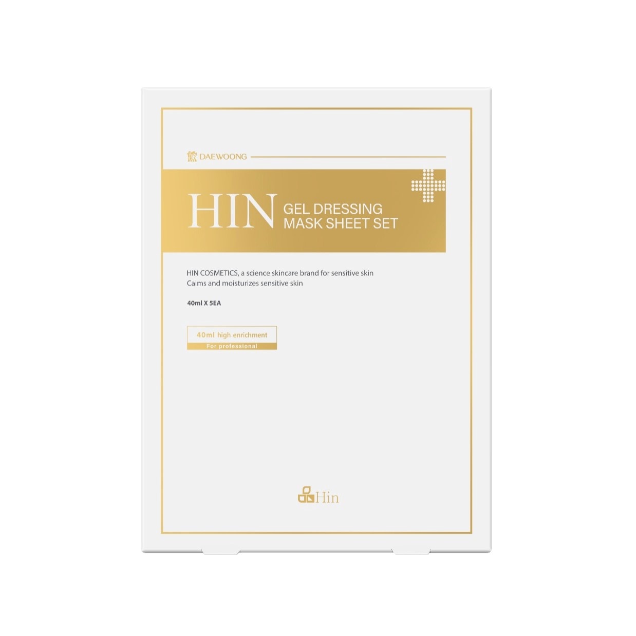 【5箱セット（25枚）】HINジェルドレッシングマスクシート 11,520円