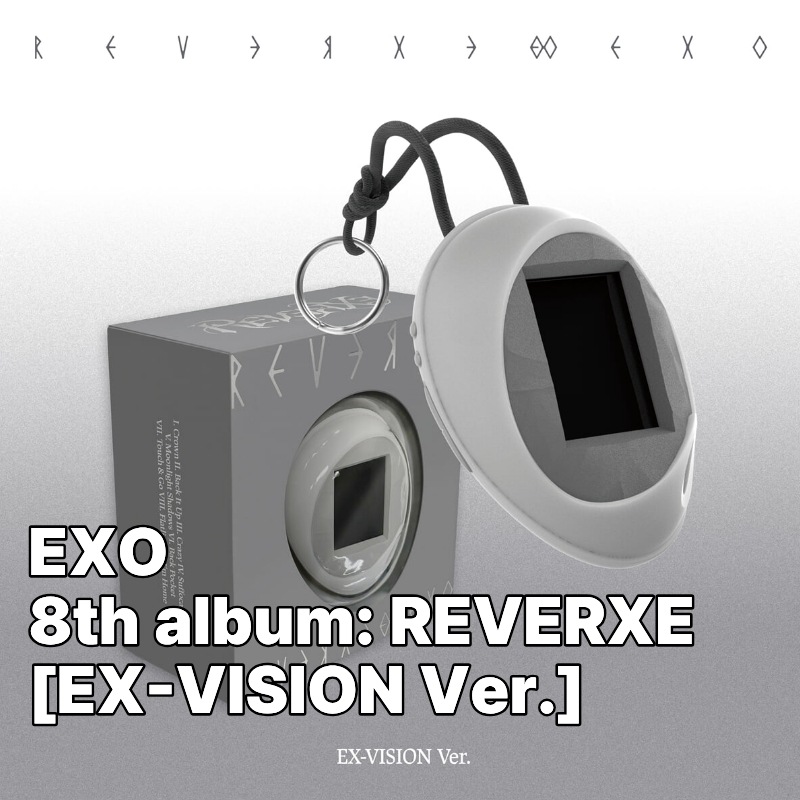 EXO 8th album: REVERXE [EX-VISION Ver.] Smart album