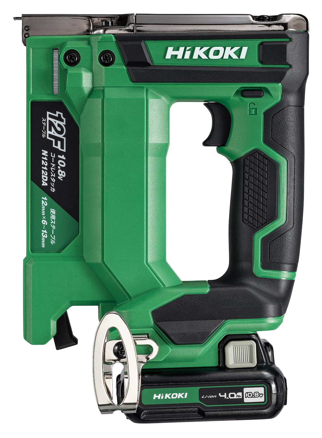HiKOKI(ハイコーキ) 10.8V 充電式 タッカ N1212DA ステープル幅12mm 蓄電池・充電器・ケース付 N1212DA(LS)