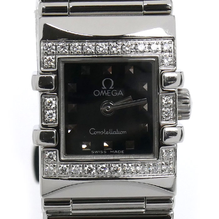 OMEGA オメガ コンステレーション カレ クアドラ 腕時計 電池式 1537.51 レディース 中古