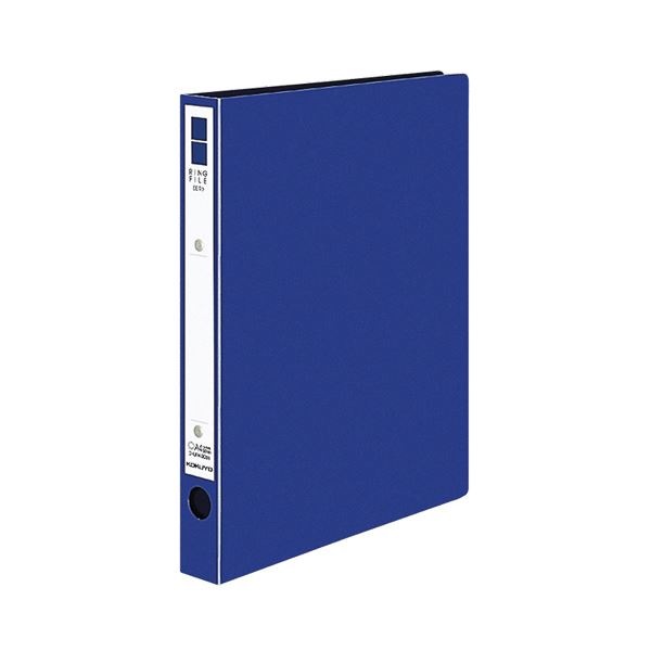 （まとめ）コクヨ リングファイル(ER)再生PP表紙 A4タテ 2穴 220枚収容 背幅39mm 紺 フ-UR430NDB 1冊 (×20セット)