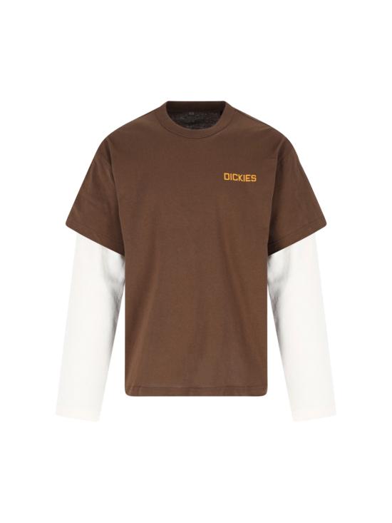 DICKIES Men T-Shirts DK0A88JF 0TB1 Brown