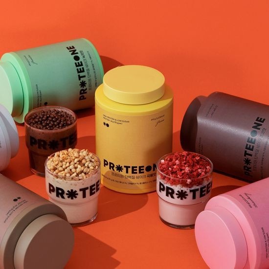 韓国 プロテイン ダイエット タンパク質シェイク 490g×2本セット / 痩せるシェイク / 高タンパク / 低糖質 / ダイエット食品 / 朝食置き換え / 人気フレーバー /
