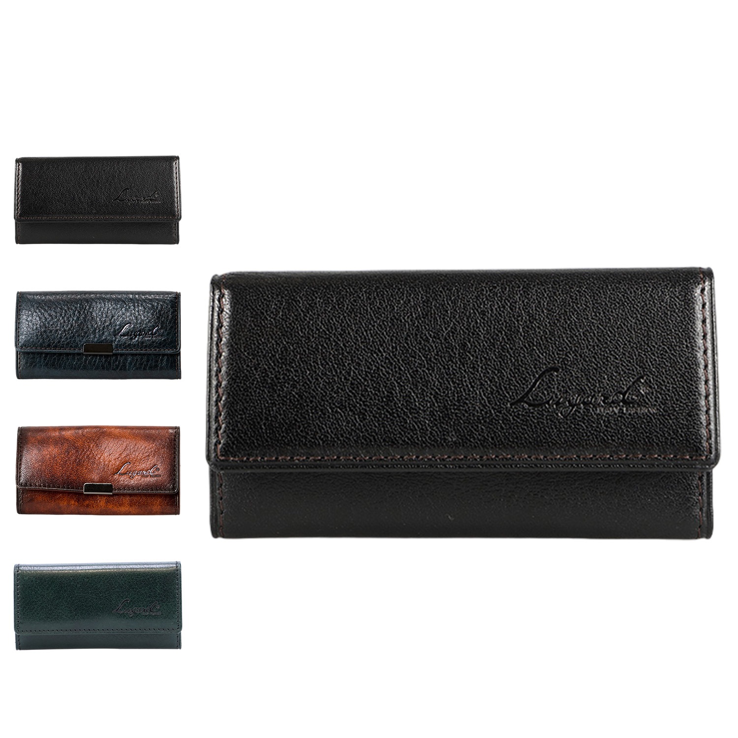 キーケース キーホルダー メンズ 本革 青木鞄 5連 G3 KEY ブラック